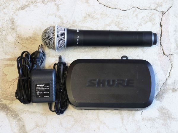 極美品】SHURE ワイヤレスマイク ULXD2 SM58 H50 シュアー の商品詳細