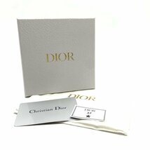 美品 Dior ディオール S0181OVRB ロータスウォレット カナージュ パテントレザー エナメル 三つ折り 財布 水色 レディース 管理RY23004345_画像9