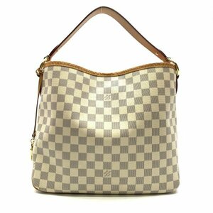 LOUIS VUITTON Louis Vuitton N41447ti свет полный PM Damier azur сумка на плечо плечо .. портфель белый женский управление RY23004475