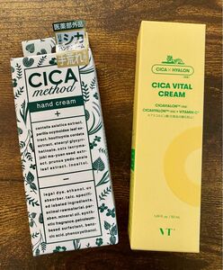 《CICAセット》乾燥したお肌をケア♪シカバイタルクリーム＆シカハンドクリーム CICA×2個セット