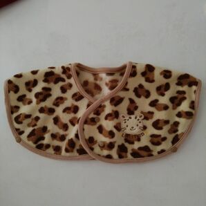 LEOPARD 乳児　幼児　新生児　肩掛け　防寒　毛布　ベビーポンチョ