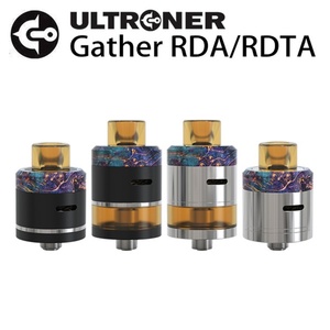  VAPE ULTRONER GATHER RTA/RDA 22mm アトマイザー BLACK 新品　BOX 
