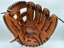 Wilson ウィルソン 硬式内野手用グローブ ProStaff HG-326 即戦力品　キップスキン 指カバー　硬式 内野 三塁手 グラブ_画像2