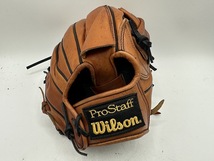 Wilson ウィルソン 硬式内野手用グローブ ProStaff HG-326 即戦力品　キップスキン 指カバー　硬式 内野 三塁手 グラブ_画像5