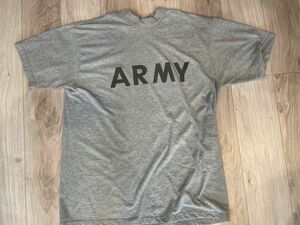 US.ARMY ユーエスアーミー IPFUアメリカ軍物 杢グレー 半袖Tシャツ