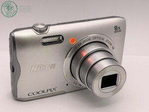 10423407　▼Nikon ニコン COOLPIX A300 クールピクス シルバー デジカメ コンパクトデジタルカメラ 通電確認済