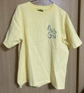 King Gnu キングヌー Tシャツ Lサイズ　COLLAGED CROWN TEE [LIGHT YELLOW]