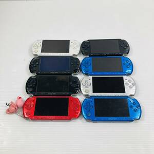 【ジャンク品】動作未確認　PSP　8台　本体のみ　PSP-3000　部品取り　まとめ ★SUJ-52　