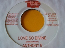 レゲエ Anthony B / Love So Divine 7インチです。