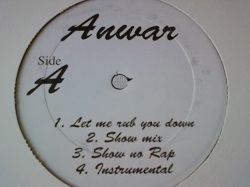 R&B Anwar / Let Me Rub You Down 12インチ新品です。