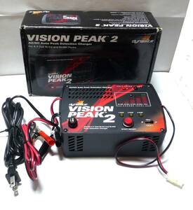 【現状品】Vision Peak 2 AC/DC Peak Charger　 AC/DC オートピーク検出充電器 4-7セル DYN4044