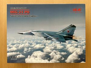 ICM 1/72 MiG-25 PD 内袋未開封 ミグ ソ連 ウクライナ ロシア アイシーエム