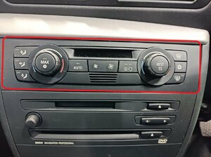 BMW ヒーターコントロールパネル 116i (E87) UF16 2005 #hyj C80030