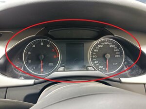  Audi speed meter A4 8KCDH 2009 #hyj C110010