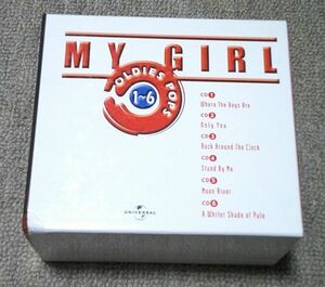 日本盤6CD BOX：MY GIRL OLDIES POPS/ユニバーサル/DCT-1034~9/ブックレット付