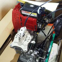 As231563 オーレック SP853(Y) スパイダーモア 自走式草刈機【未使用品】フリーナイフ OREC 斜面 法面 #_画像5