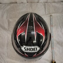 NR417 SHOEI ショウエイ ヘルメット フルフェイスヘルメット XR-1100 Lサイズ 59センチ バイク ツーリング _画像2