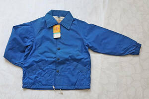 1778-8 Showa Retro child clothes Big John BigJohn coat blue blue 125. man man . boy unused long-term keeping goods acrylic fiber 