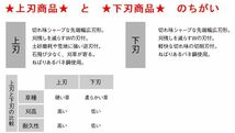 1組●硬い草向き　取付金具セット付三陽金属　フリー刃Wカット70上刃　乗用草刈機　替刃　日本製_画像4