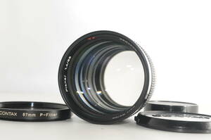 ★美品★CONTAX コンタックス Carl Zeiss Planar 85mm F1.4 T* AEG★完動★G083★