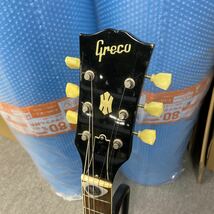 UTt4【Greco】グレコ ビンテージ SGギター 1970年代物 9 5855 ソフトケース付き_画像2