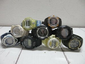 １円　腕時計 CASIO G-SHOCK Baby-G デジタル　まとめて ９台 【星見】