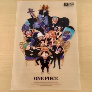 ONE PIECE展 クリアファイル 会場配布チラシ付