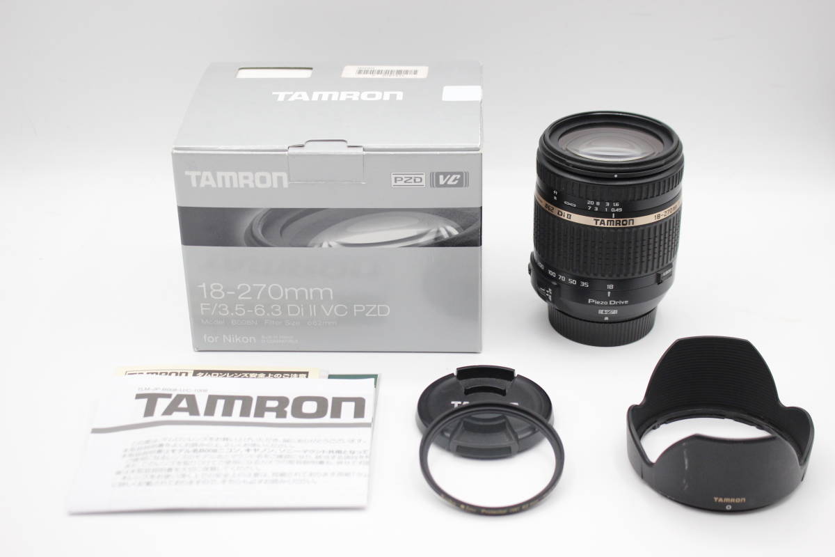 外観新品級 TAMRON 16-300mm F3 5-6 3 PZD Di II VC MACRO B016 Nikon