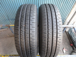 ダンロップ　ENASAVE EC204　175/65R14　2本　9.5分溝　程度極上！