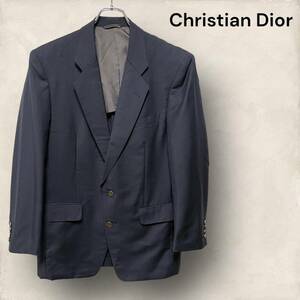 Christian Dior クリスチャン ディオール ジャケット ブレザー 紺ブレザー ネイビー メンズ
