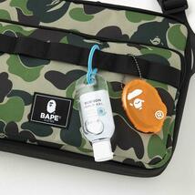 【新品未使用】A BATHING APE ショルダーバッグ & カラビナ_画像3