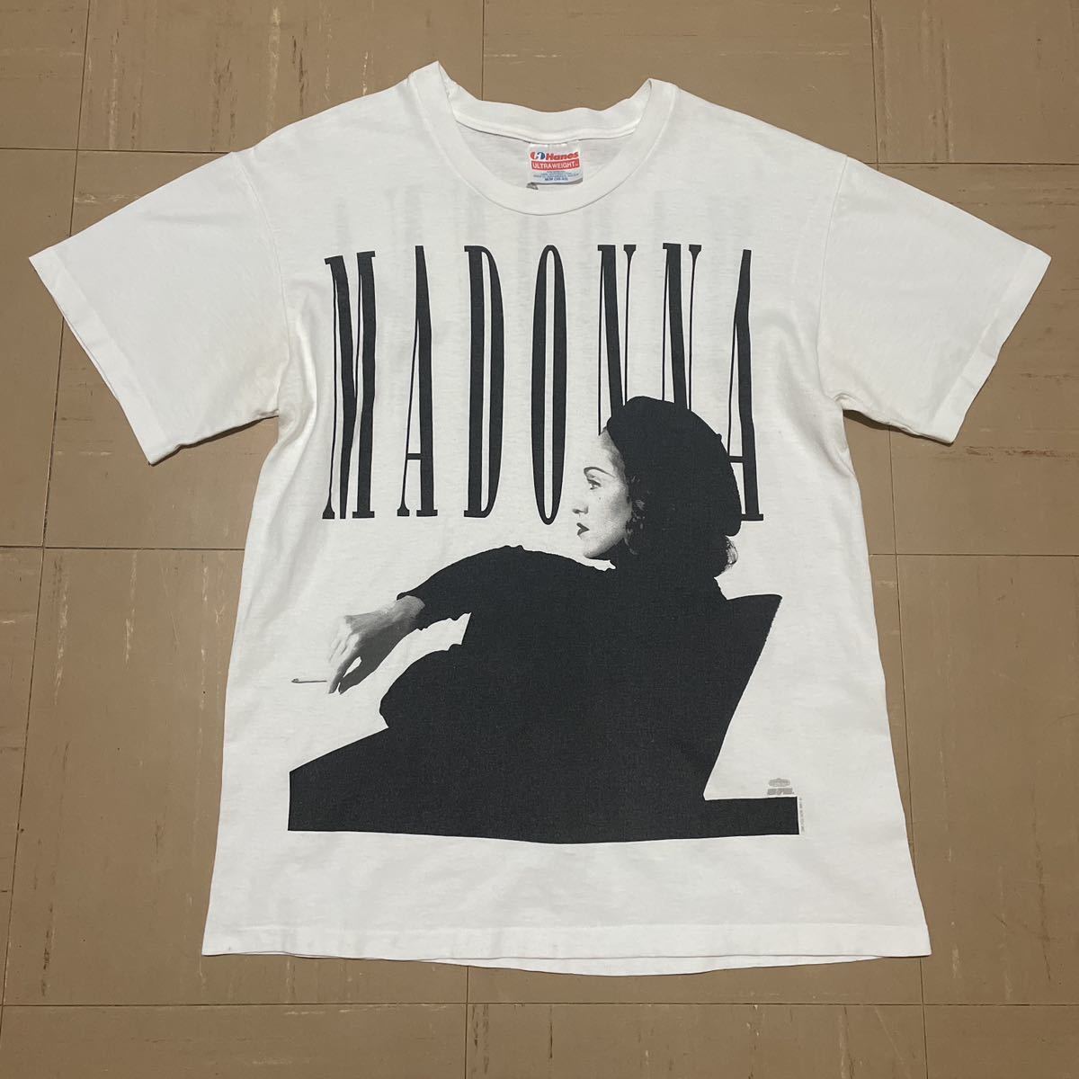 希少90s Madonnaマドンナ Tシャツビンテージ816N△-