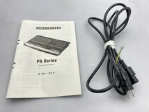 ALLEN＆HEATH PA28 ミキサー ハードケース付属 完動品　(車で片道３時間以内ならお届けします)_画像4