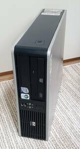 【ジャンク】HP dc5800SFF AJ411AV Core2 Duo E8400 3.00GHz / HDD:80GB / 2GB / Win 7 Pro 中古品！