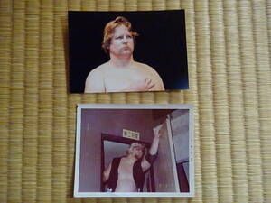 スタン・ハンセン　生写真　2枚　STAN HANSEN　写真