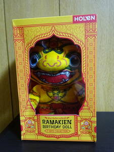 ラーマキエン　ドール　Ramakien Birthday MONDAY Doll Kesornthamala　人形　ぬいぐるみ　タイ　タイ王国 Kingdom of Thailand