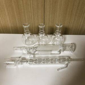 【未使用】 ソックスレー抽出器 セット 実験器具