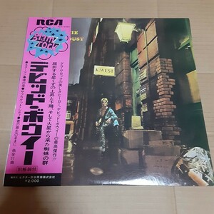 稀少 GLAM ROCK帯付 デビッド・ボウイー David Bowie / 屈折する星くずの上昇と下降、The Rise And Fall Of Ziggy Stardust RCA-6050