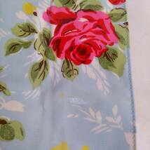 K) Cath Kidston キャスキッドソン トートバッグ 花柄 薔薇 エコバッグ ショッピングバッグ バッグ カバン J2001_画像7