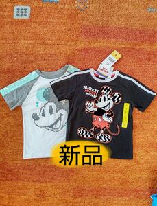 ディズニー　キャラクター　ミッキーマウス　半袖Tシャツ2点セット　サイズ　100cm