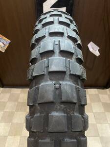 中古MCタイヤ 2022年製造 MICHELIN ANAKEE WILD 120/70R19 ミシュラン アナキー ワイルド 120 70 19 1922 K4186