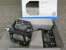 Shimano PD-GR400 ブラック　フラットペダル　未使用品/箱から出して発送します_画像1