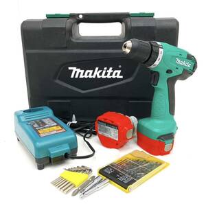 動作品 makita マキタ 充電式ドライバドリル M655DWX 12V バッテリー２個付き インパクトドライバー 電動工具 alpひ1013