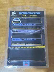 中古 Corsair DOMINATOR PC2-8500U DDR2-1066 4GB 2GBx2 動作確認済 Memtestエラーなし