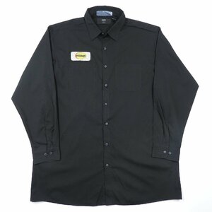 CiNTAS シンタス 長袖 ワークシャツ ブラック size XL #10218 シャツ ヴィンテージ ビンテージ トップス