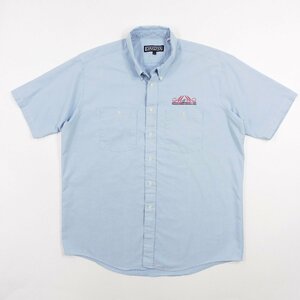 DAKOTA 半袖 BDシャツ ブルー Size XL #10238 送料360円 アメカジ カジュアル 企業物 ワーク オックスフォード