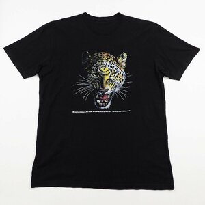 半袖Tシャツ ブラック チーター #10339 送料360円 アメカジ アニマルプリント Tee