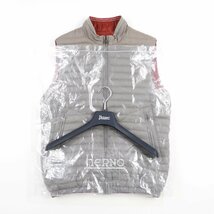 HERNO ヘルノ PI0446U-12020 リバーシブル ダウンベスト size 48 #10810 アウター_画像6