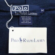 POLO RALPH LAUREN ポロ ラルフローレン スウェットパーカー ネイビー アメリカ製 size M #11152 アメカジ スエット プルオーバー USA_画像3