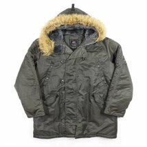 ALPHA アルファ 20024-76 N-3B フライトジャケット size XXL #11271 アメカジ ミリタリー ビッグサイズ_画像1